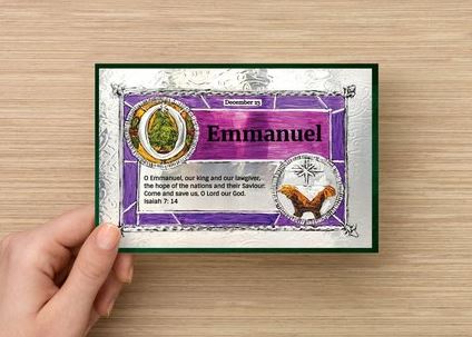 Christmas Card - O Antiphons of Advent 7 card set