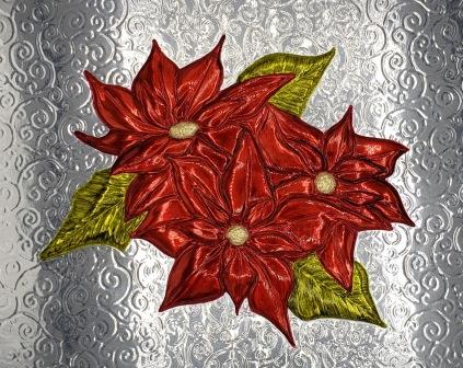 Christmas Poinsettias Artwork