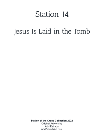 Stations of the Cross Prints