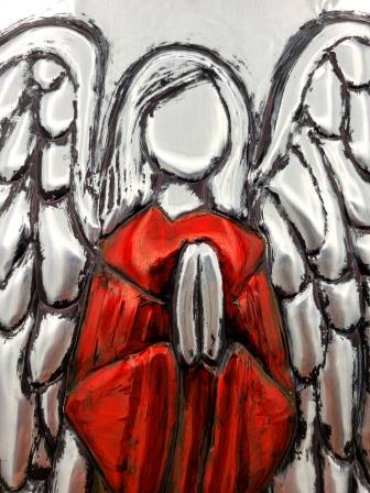 Christmas Angel Red 2021 - Artwork