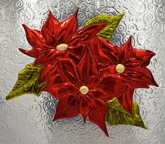 Christmas Card 2020 - Poinsettias IRREGULARS!