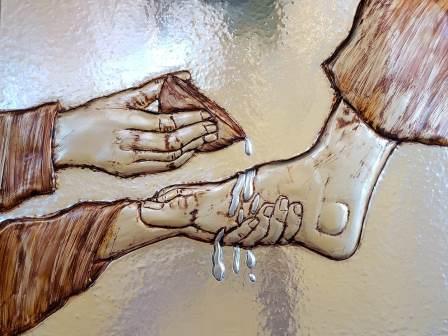 Jesus Washing Feet -  Artwork