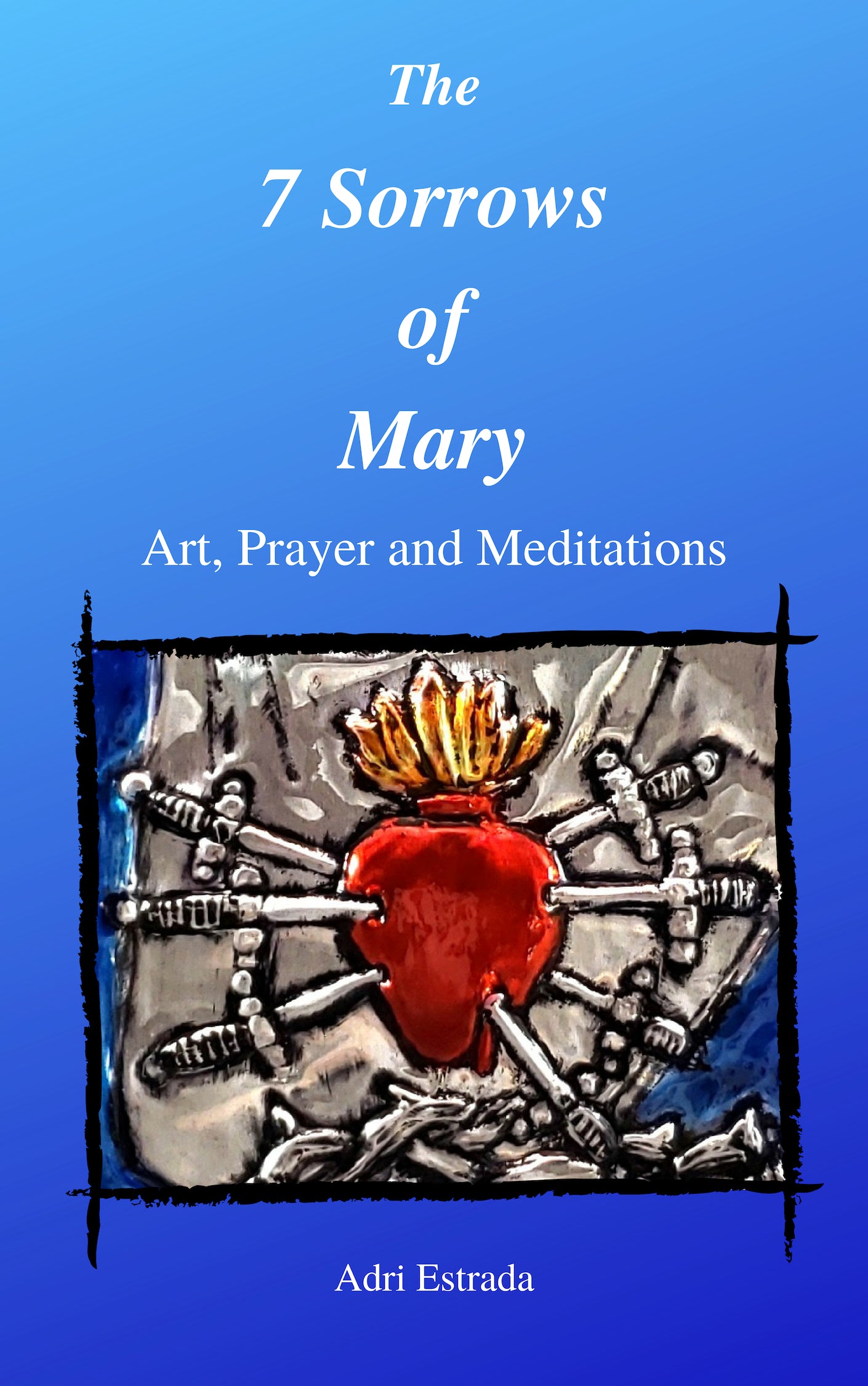 7 Sorrows of Mary Art Prayer book